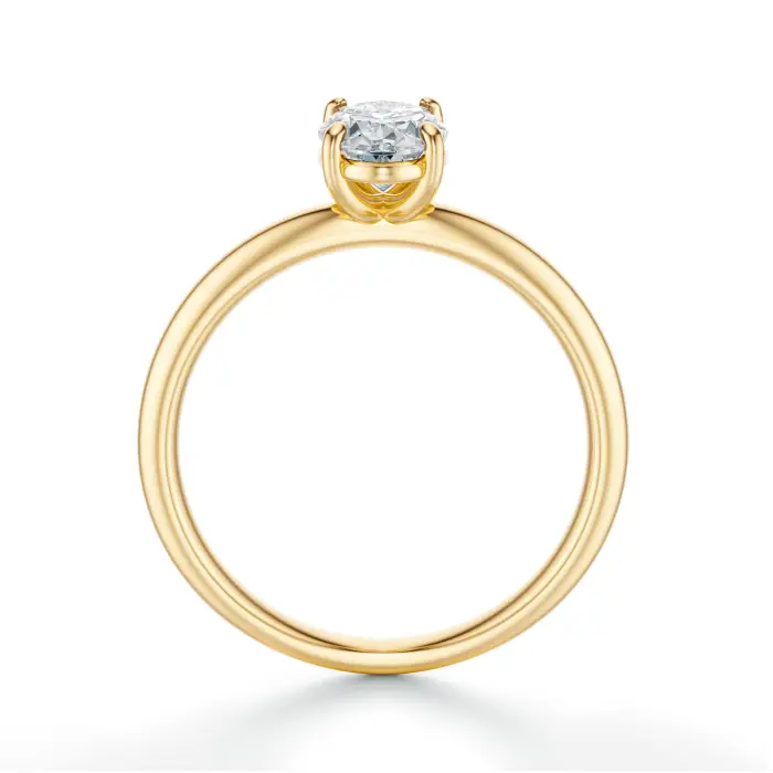 Pierścionek z owalnym diamentem 1.0 ct SBPZ_040